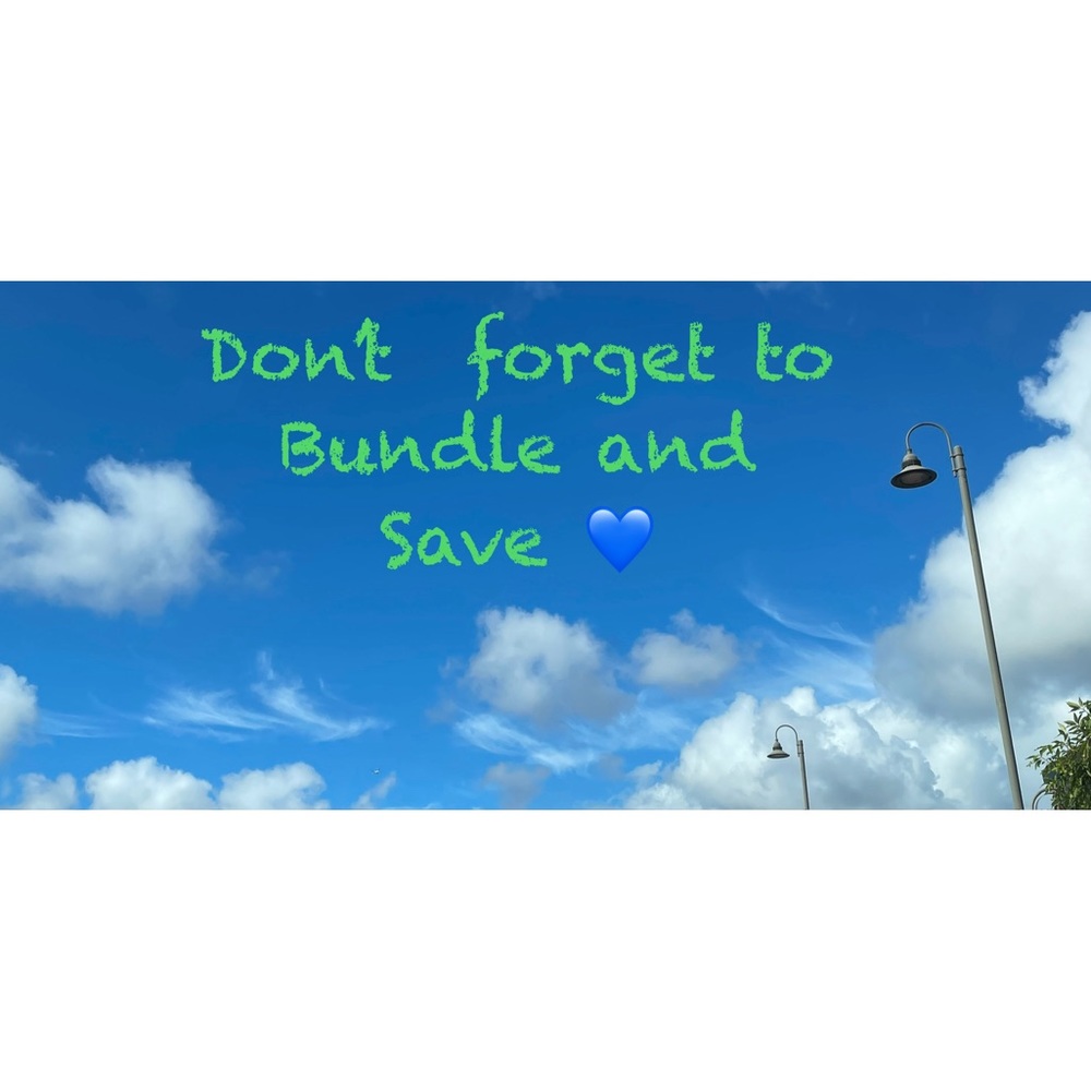 Don’t forget to BUNDLE and SAVE 💙